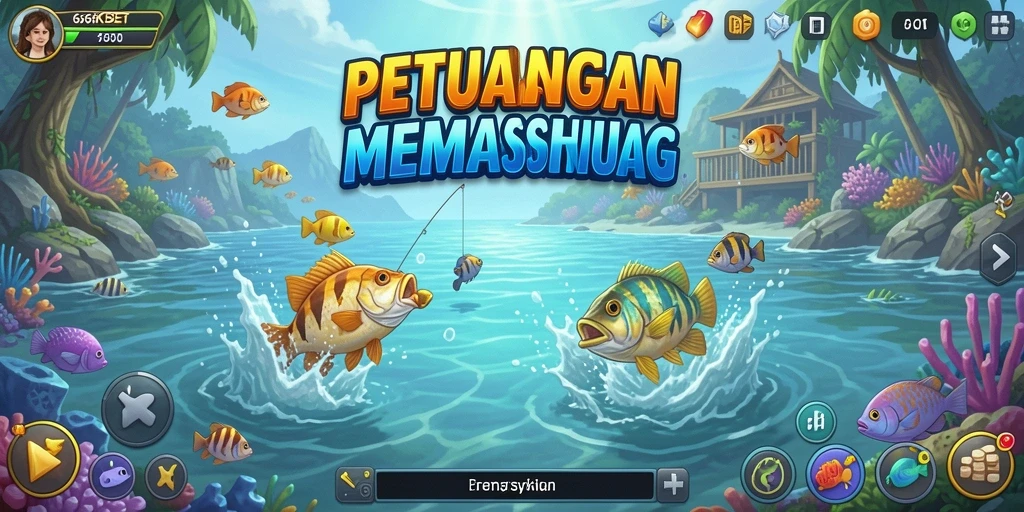 Tampilan gameplay 66KBET yang menyenangkan saat memancing.