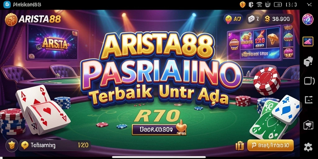 Tampilan gameplay Kasino yang menarik dan interaktif dari ARISTA88.