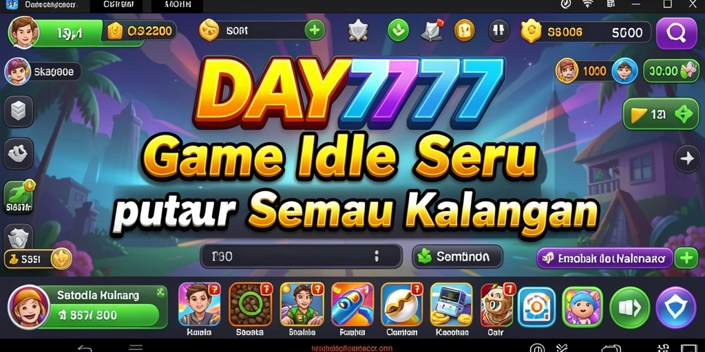 Screenshot gameplay DAY777 yang menunjukkan pengelolaan sumber daya dengan menarik.