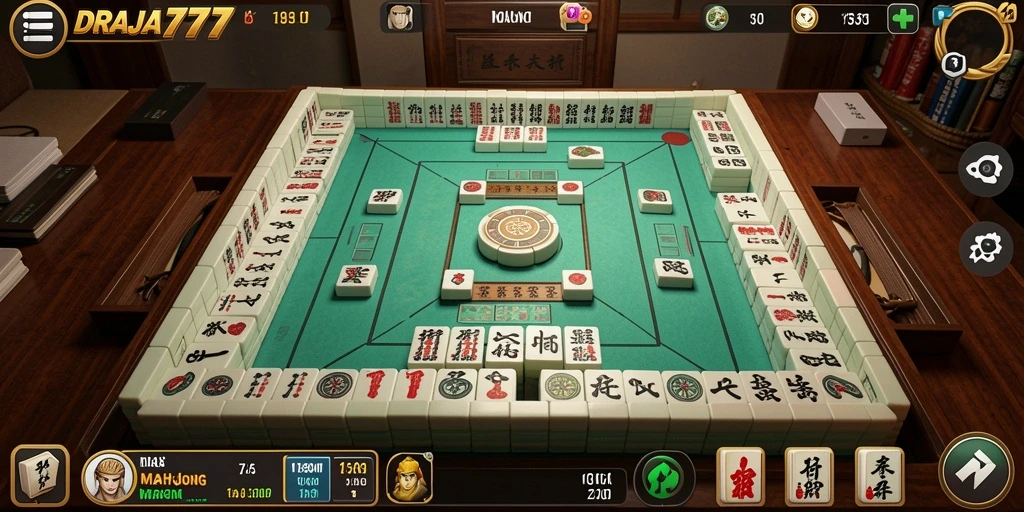 Tampilan menarik dari gameplay DRAJA777 yang penuh warna.