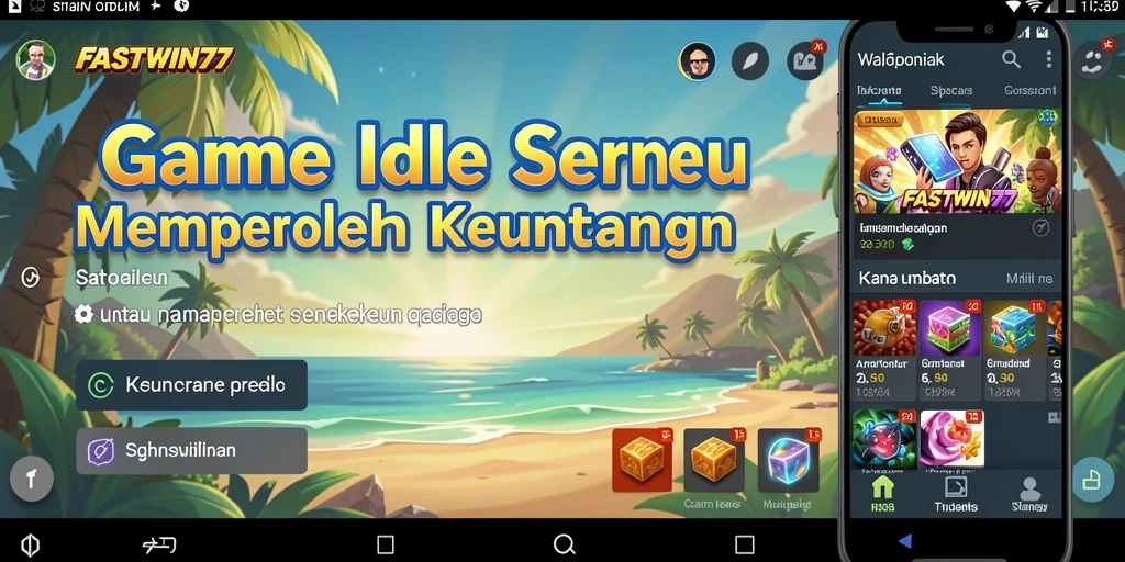 Screenshot gameplay FASTWIN77 menampilkan aksi mengumpulkan keuntungan secara otomatis.