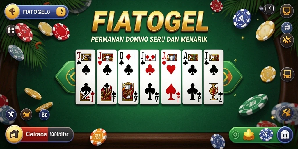 Gameplay menarik FIATOGEL dengan fitur Domino interaktif.