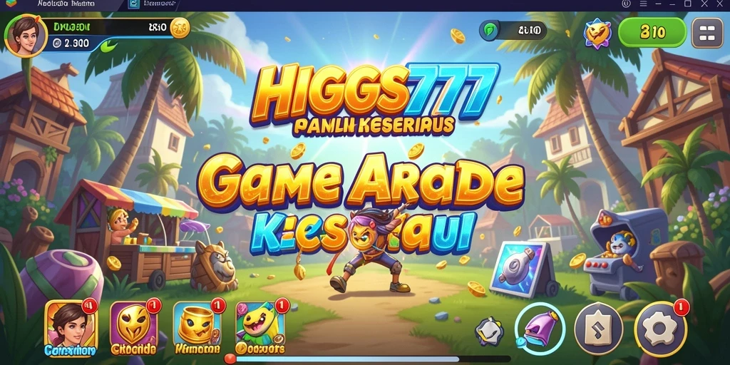Tampilan gameplay seru dan memikat di HIGGS777.