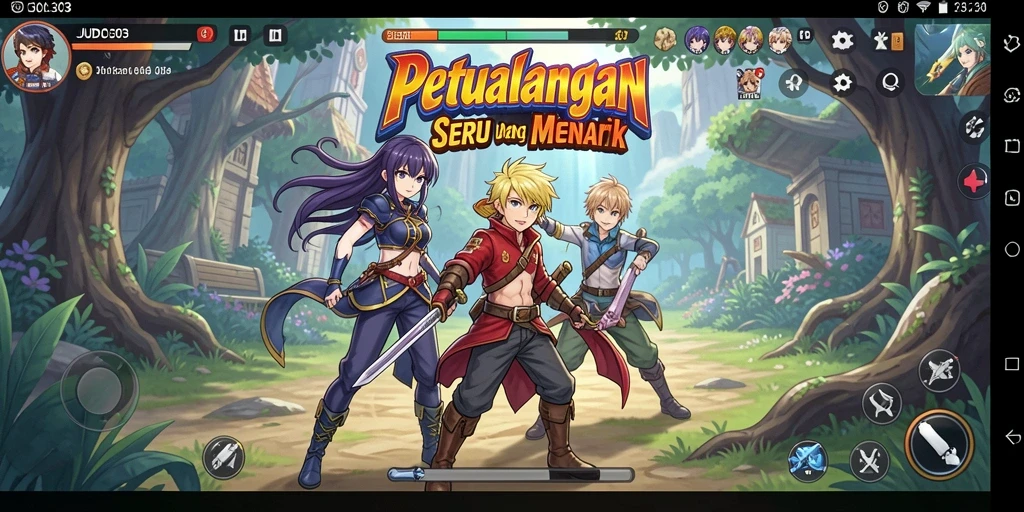Tampilan gameplay JUDOL303 yang memukau dan seru.