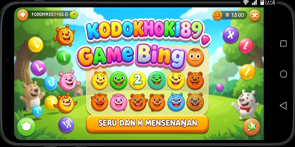 Tampilan gameplay <strong>KODOKHOKI889</strong> yang seru dalam permainan Bingo.