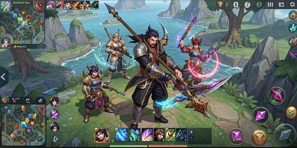 Tampilkan gameplay menarik dalam dunia terbuka MLBB8.