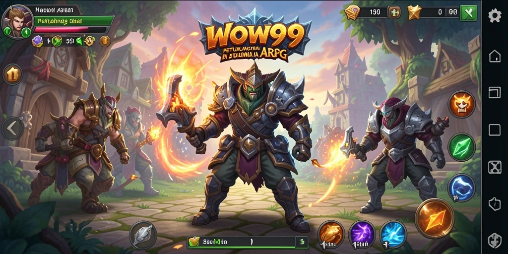 Tampilan gameplay WOW99 yang menarik dan penuh aksi.